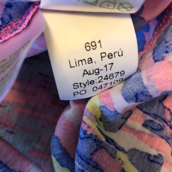 ⭐️Lilly Pulitzer Girls Mara Swingy T-Shirt Dress - Picture 6 of 7